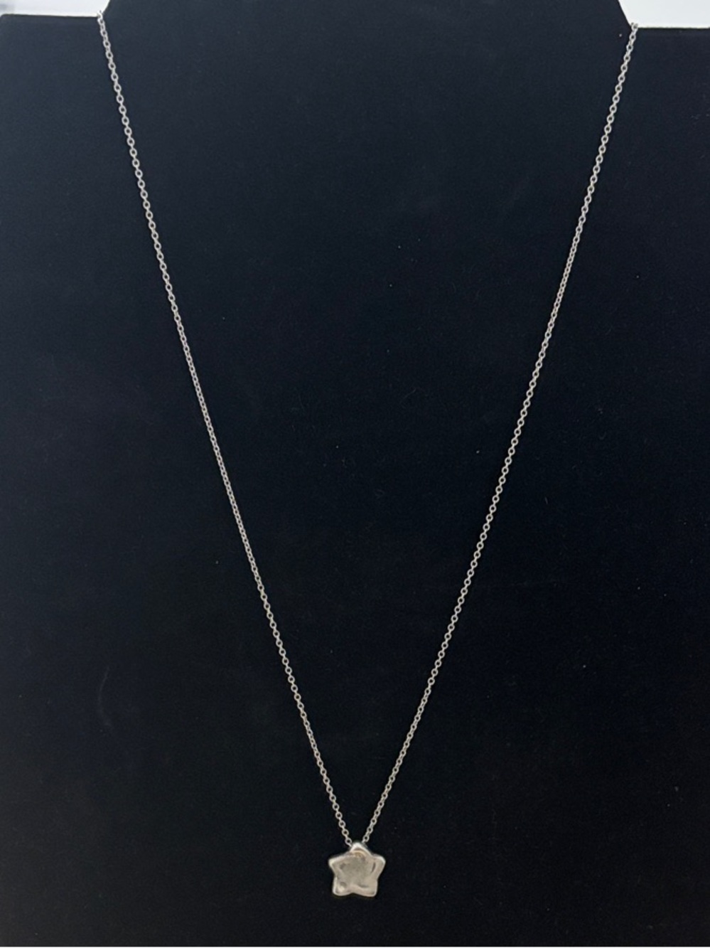 Tiffany & Co 925 Silver Star Pendant Necklace - Women Jewelry